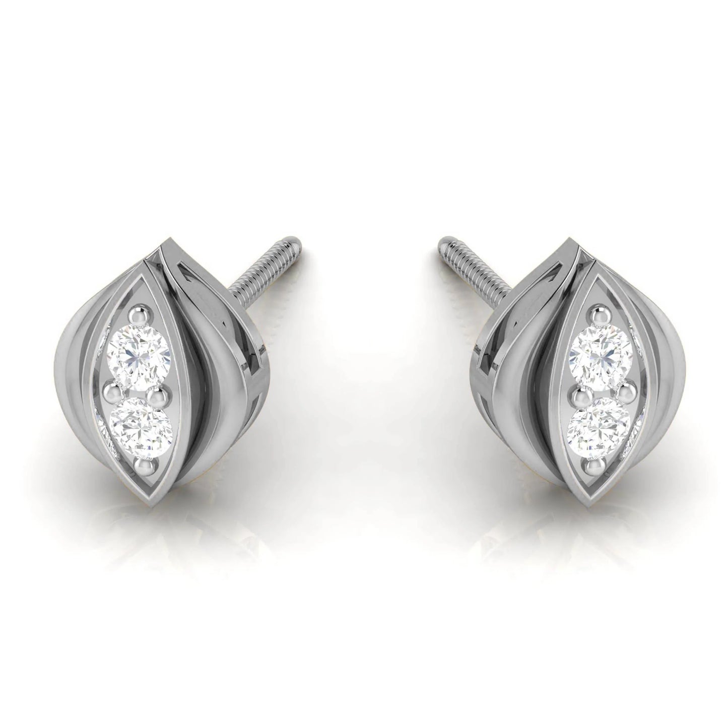 Kandy Diamond Studs in 14k Gold - Jewelslane