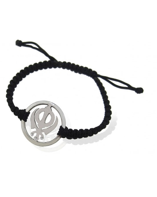 Khanda Bracelet in Silver - jewelslane