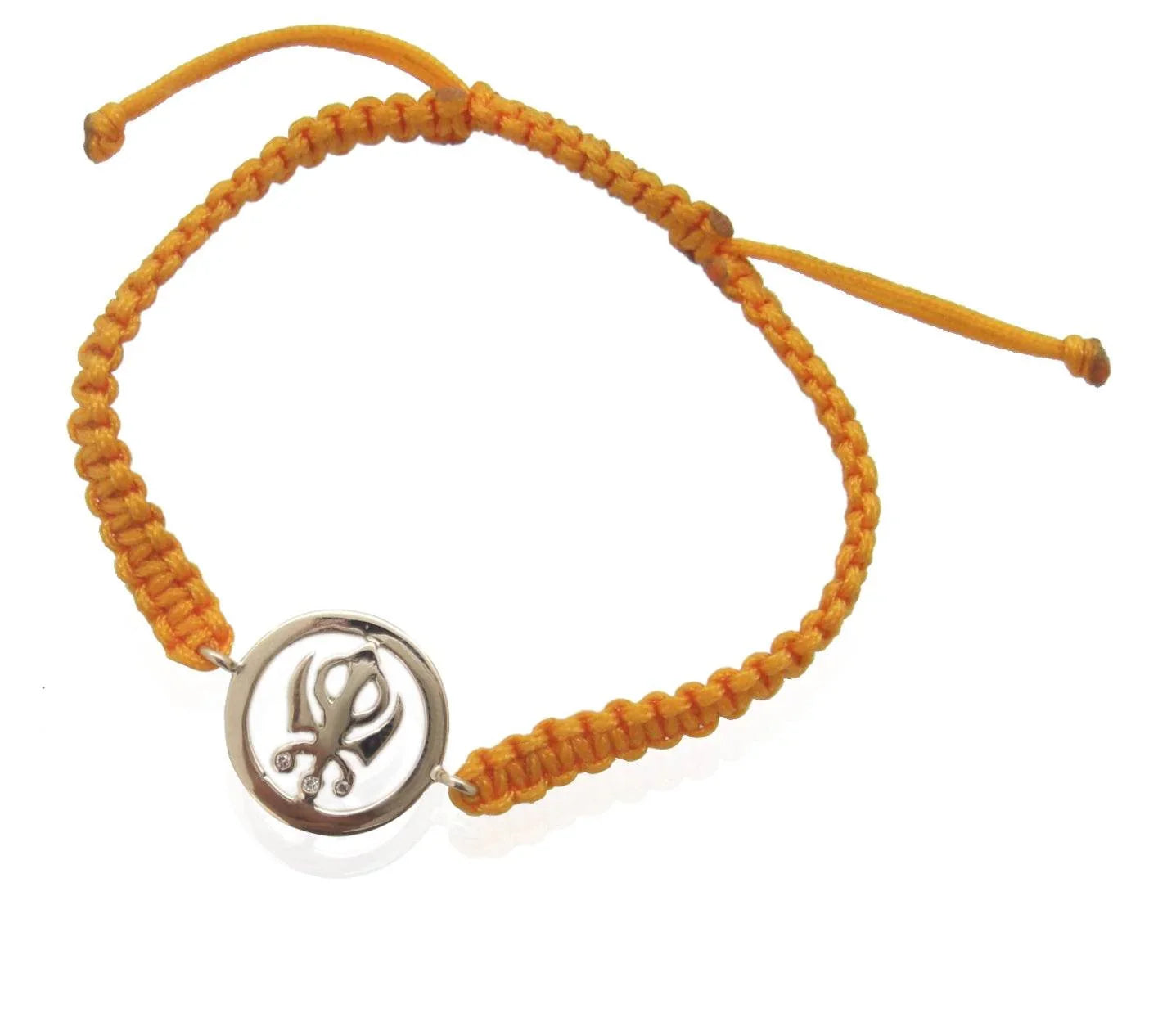 Khanda Bracelet in Gold 14 mm - Jewelslane