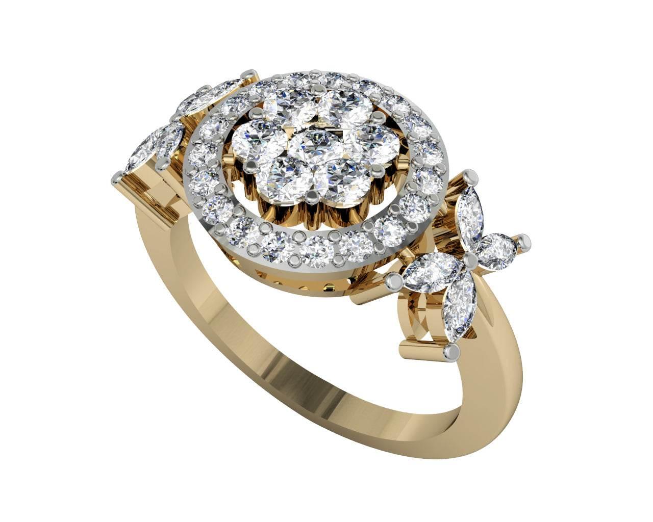 Kira Diamond Ring - Jewelslane