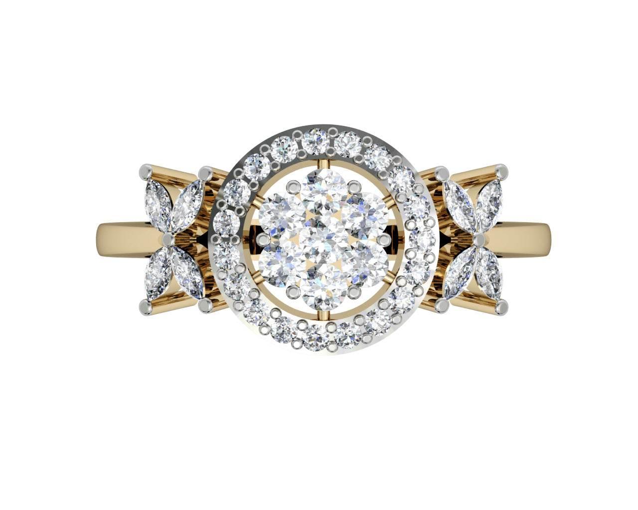 Kira Diamond Ring - Jewelslane