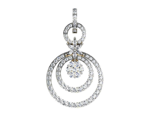 Kira Radiant Diamond Pendant - Jewelslane