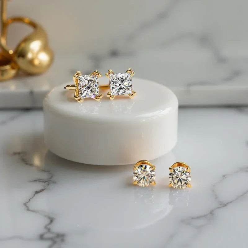 Lab Grown Diamond Earrings