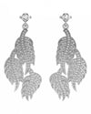Leaf Earring with Diamonds - Jewelslane