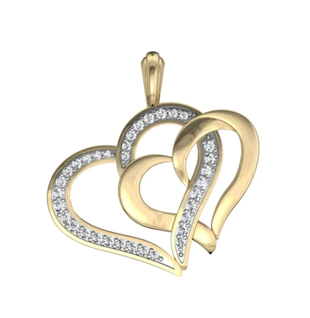 Loving Hearts Gift Pendant - Jewelslane