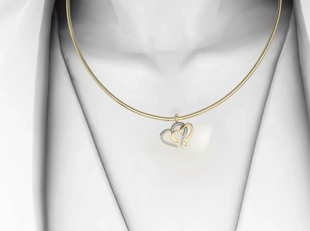 Loving Hearts Gift Pendant - Jewelslane