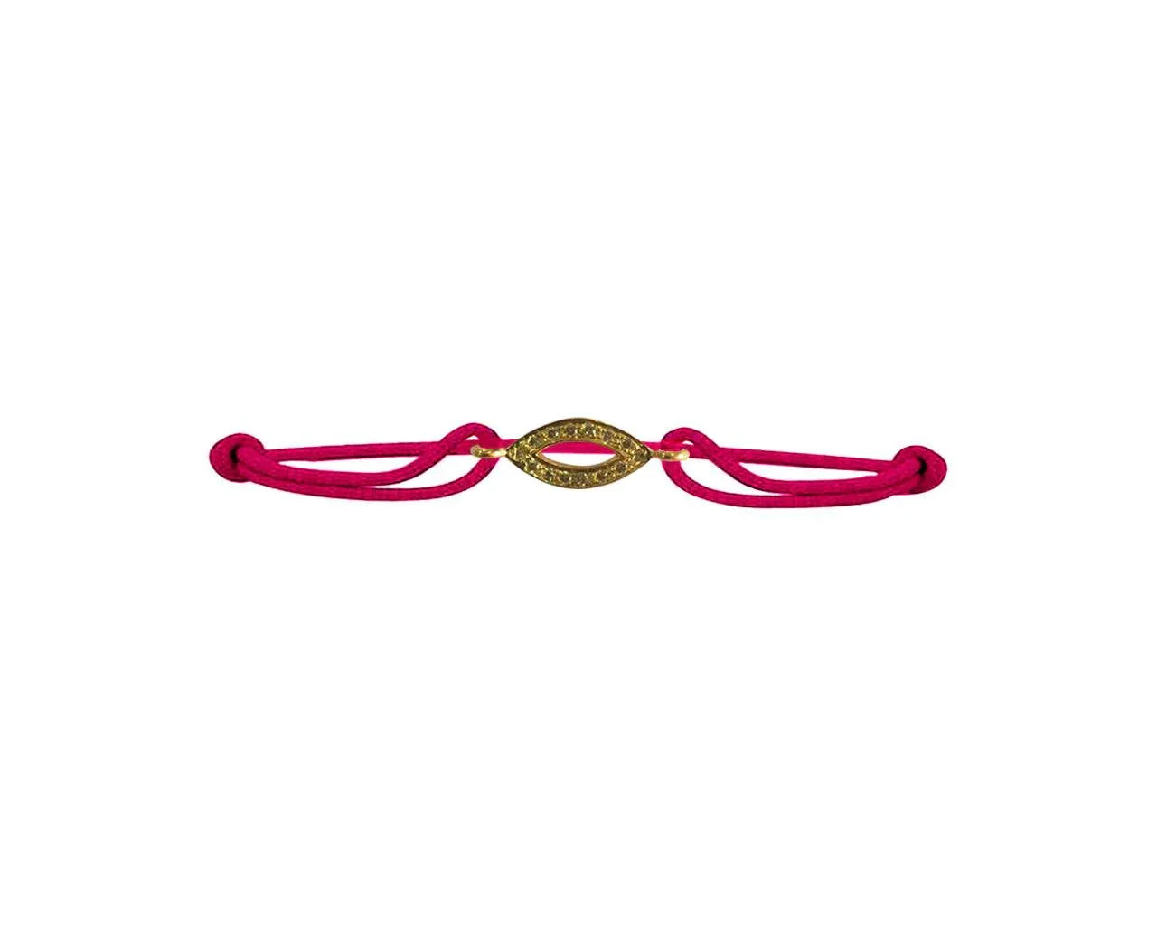 Marquee Shape Diamond studded Valentines Charm in gold - Jewelslane