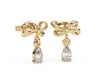 Marvel Diamond earrings in 14k Gold - Jewelslane