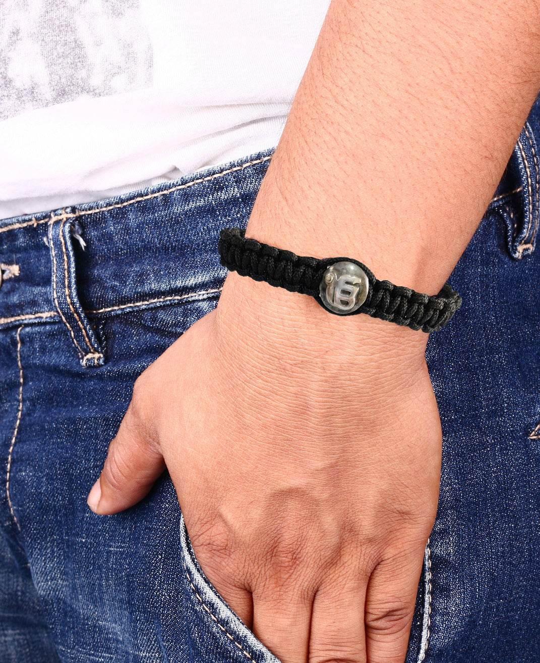 Men's Ik Onkaar Bracelet in Silver - Jewelslane