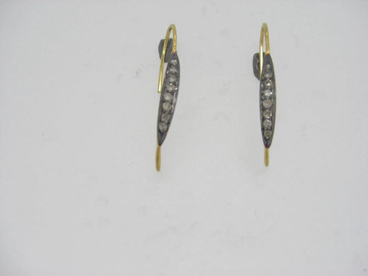 Gold Balis with Single Cut Diamonds - Jewelslane