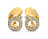 Olivia Diamond Earrings in Gold - Jewelslane