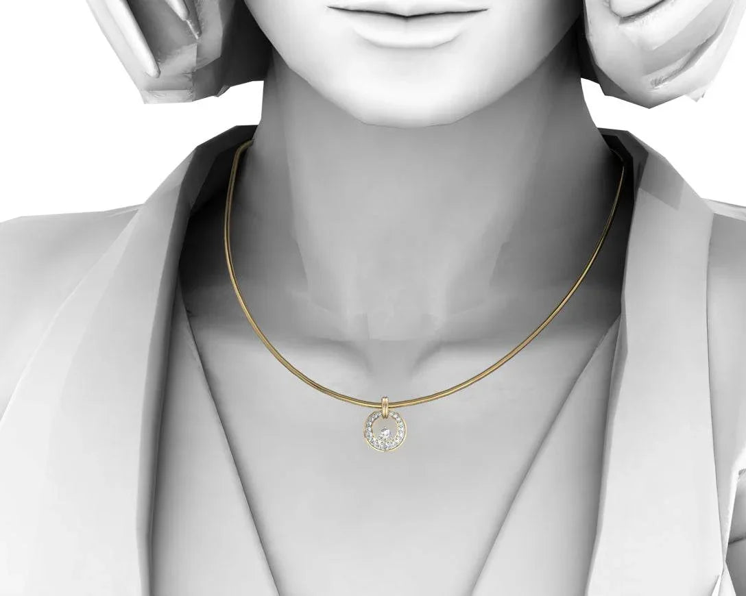 Petite Diamond Gift Pendant - Jewelslane