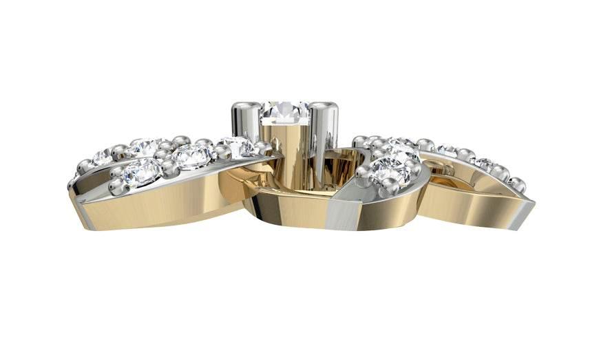 Petite flower charm Pendant - Jewelslane