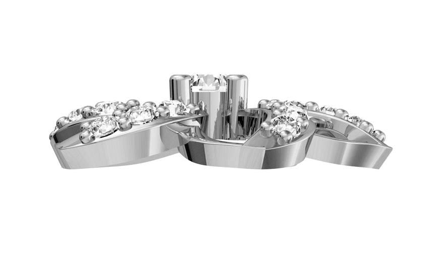 Petite flower charm Pendant - Jewelslane