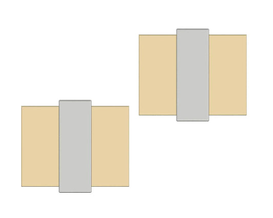 Phillipe Two Tone Gold cufflinks - Jewelslane