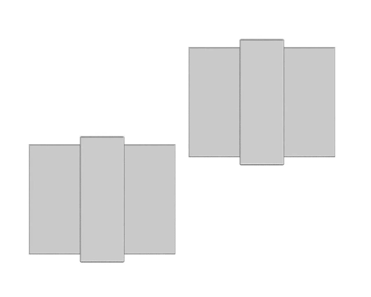 Phillipe Two Tone Gold cufflinks - Jewelslane