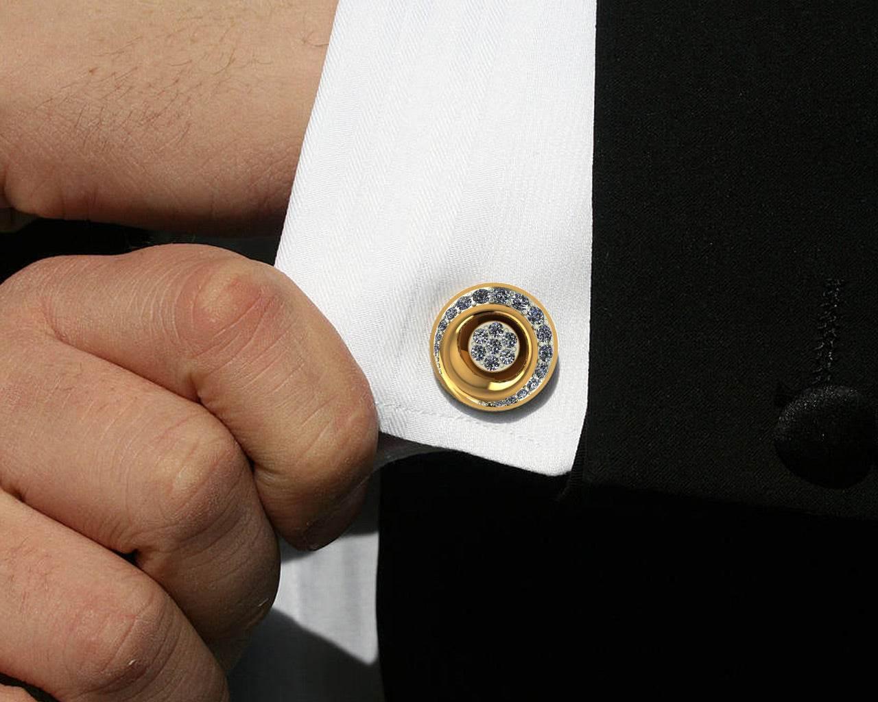 Prince Diamond Cufflinks - Jewelslane