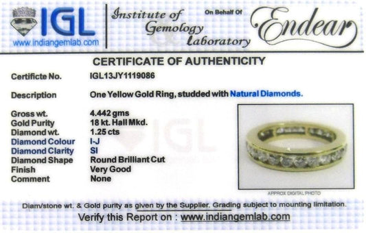 Diamond Ring in Gold - Jewelslane