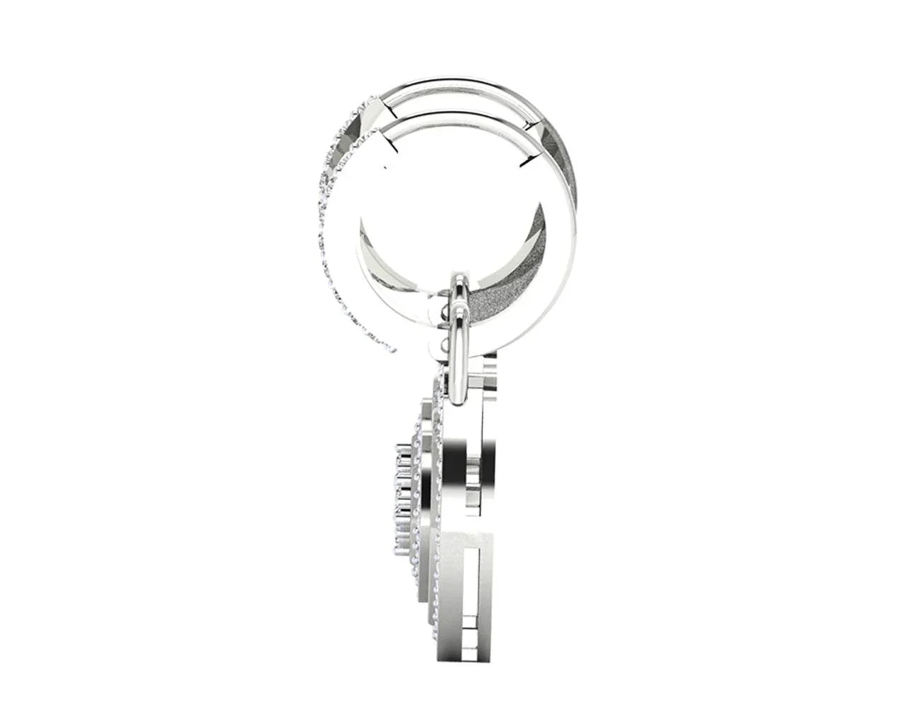 Raby Diamond Earrings in your choice of Gold, white gold or two tone gold - Jewelslane