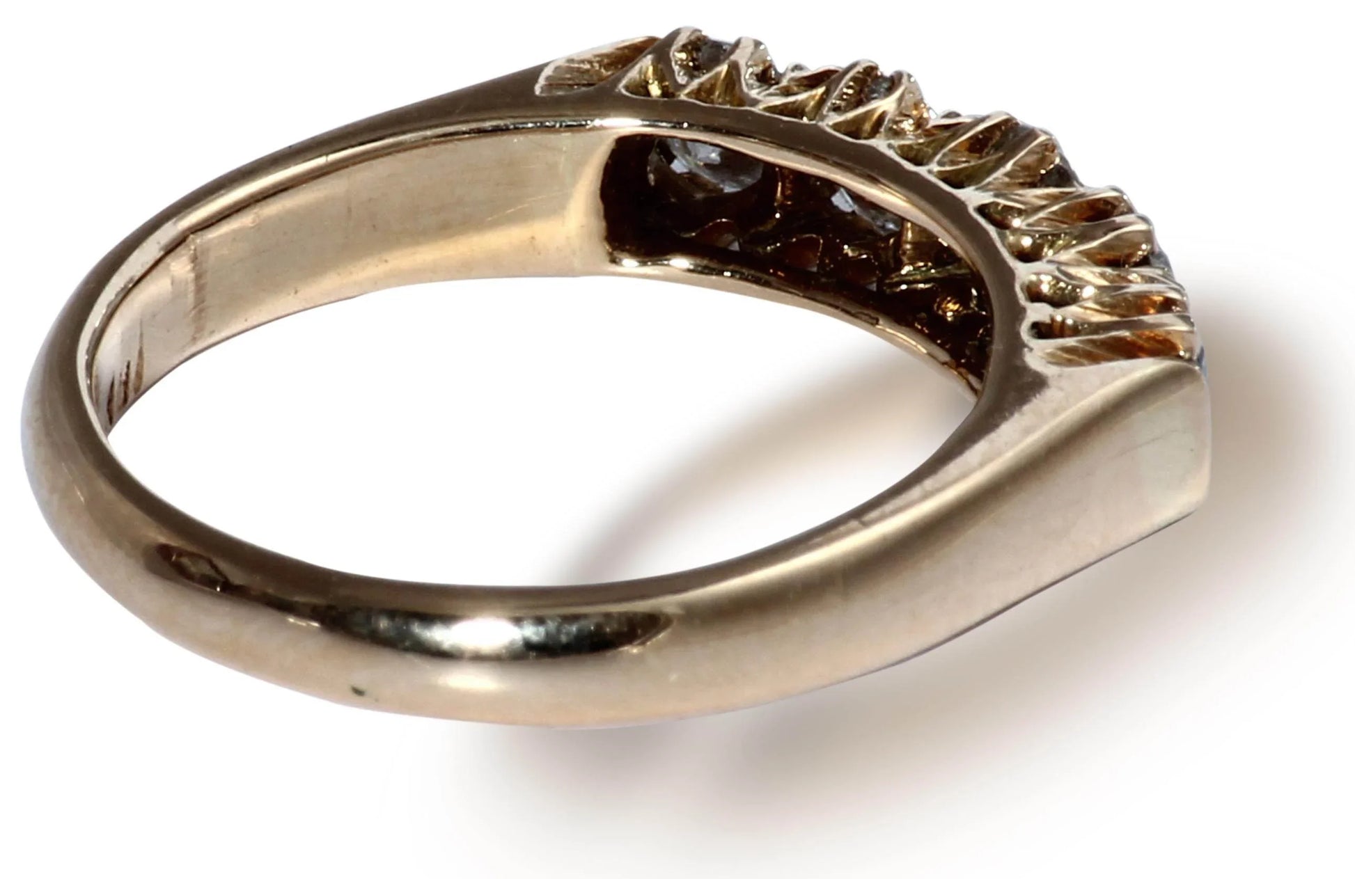 Gold Diamond Ring - Jewelslane