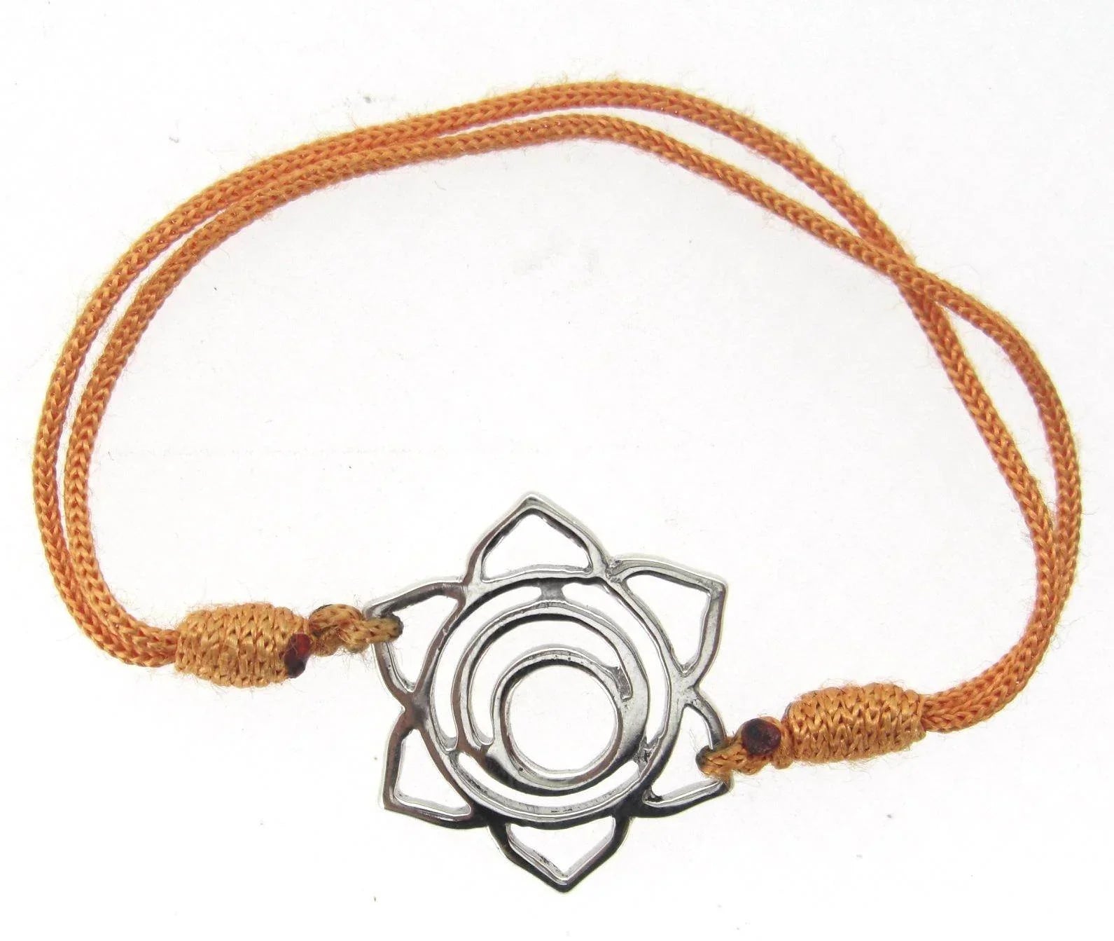 Sacral Chakra Bracelet in Silver - Jewelslane