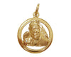 Sai Baba Pendant in Gold - Jewelslane