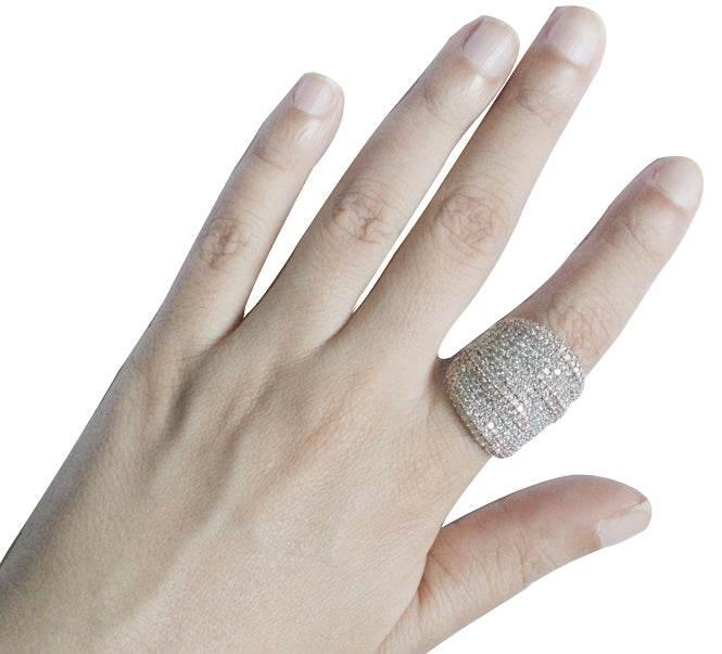 Stunning Diamond Cocktail Ring - Jewelslane