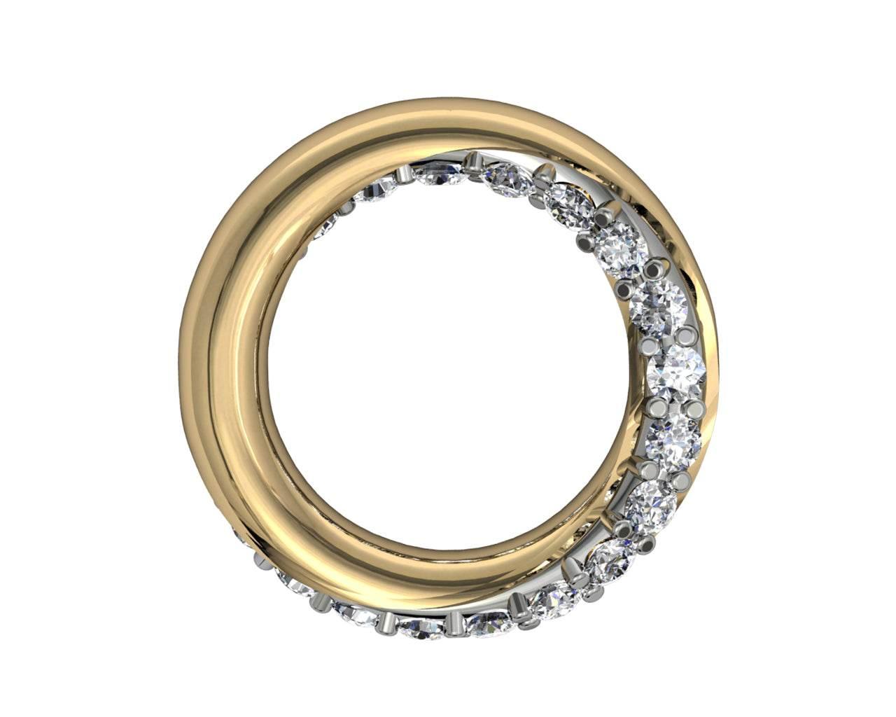 Sanaya Diamond Ring Pendant - Jewelslane