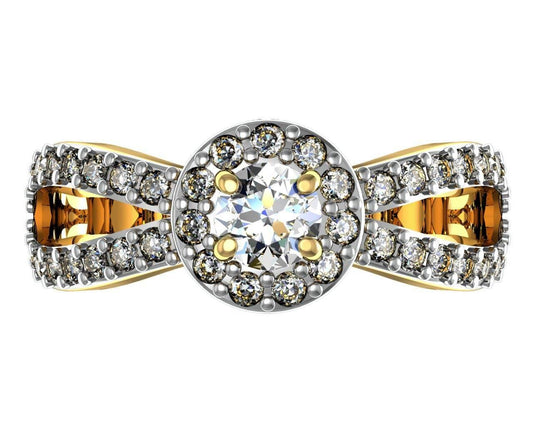 Solitaire Diamond engagement ring - Jewelslane