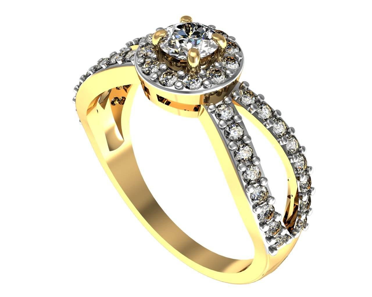 Solitaire Diamond engagement ring - Jewelslane