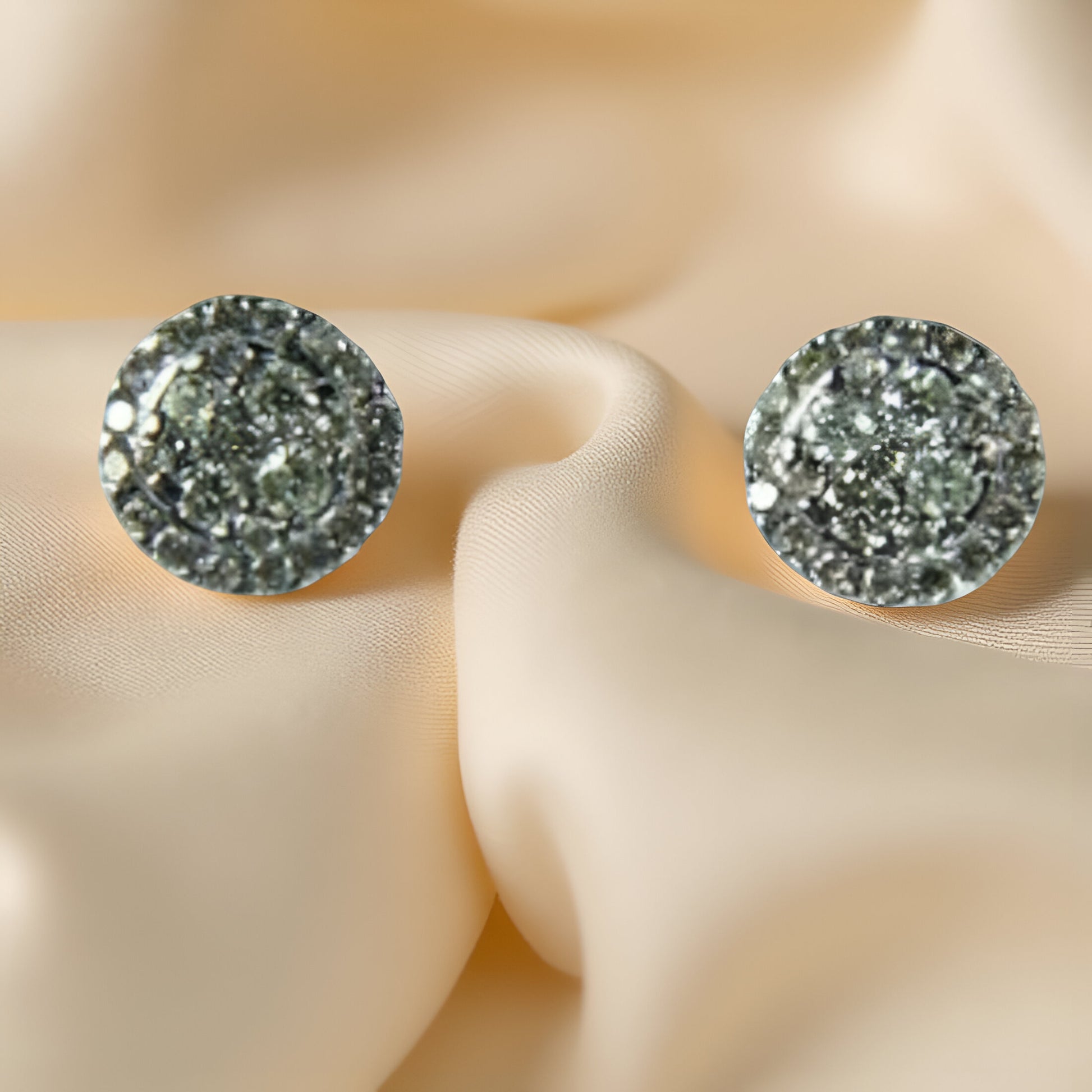 Solitaire Look Diamond Earstuds - jewelslane