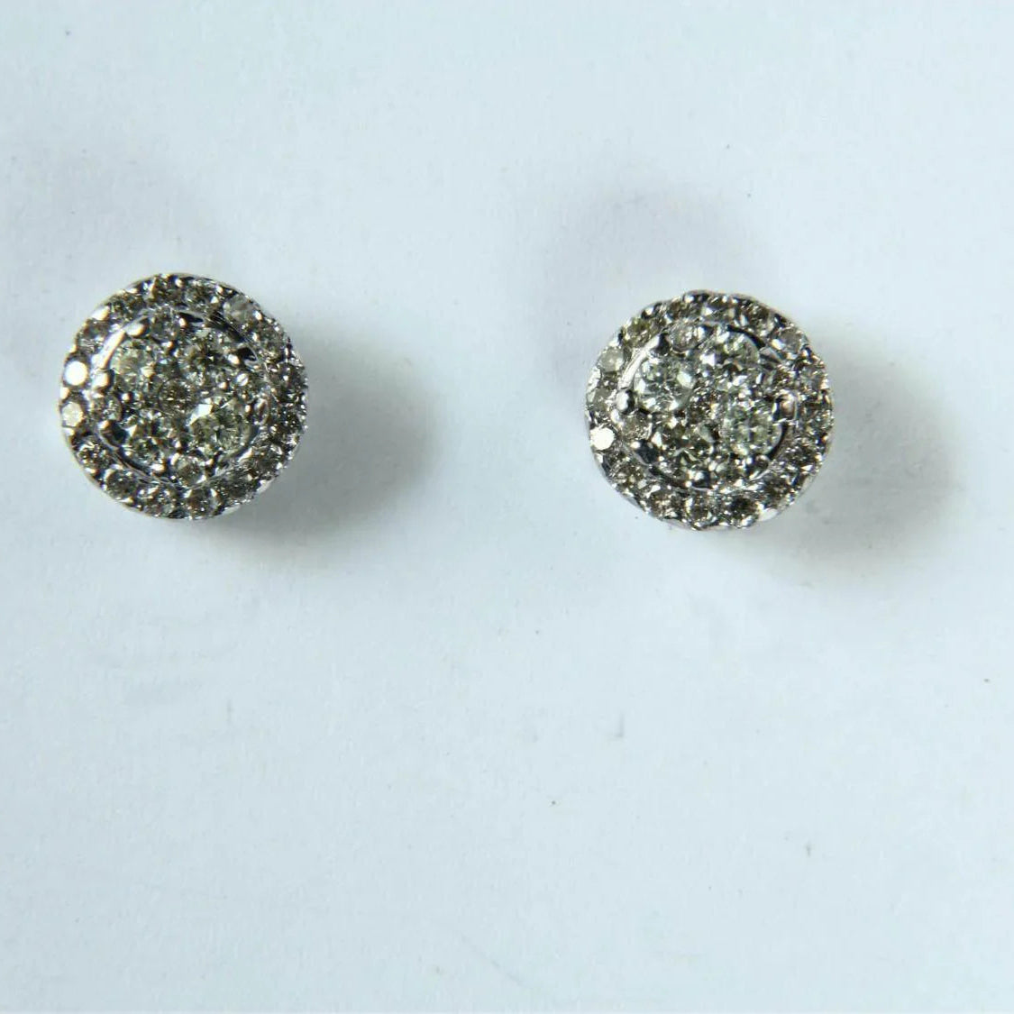Solitaire Look Diamond Earstuds - jewelslane