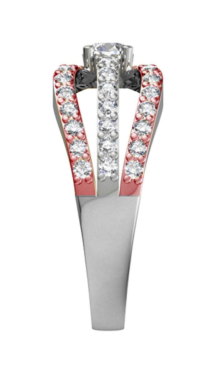 Solitaire diamond bridal ring - Jewelslane