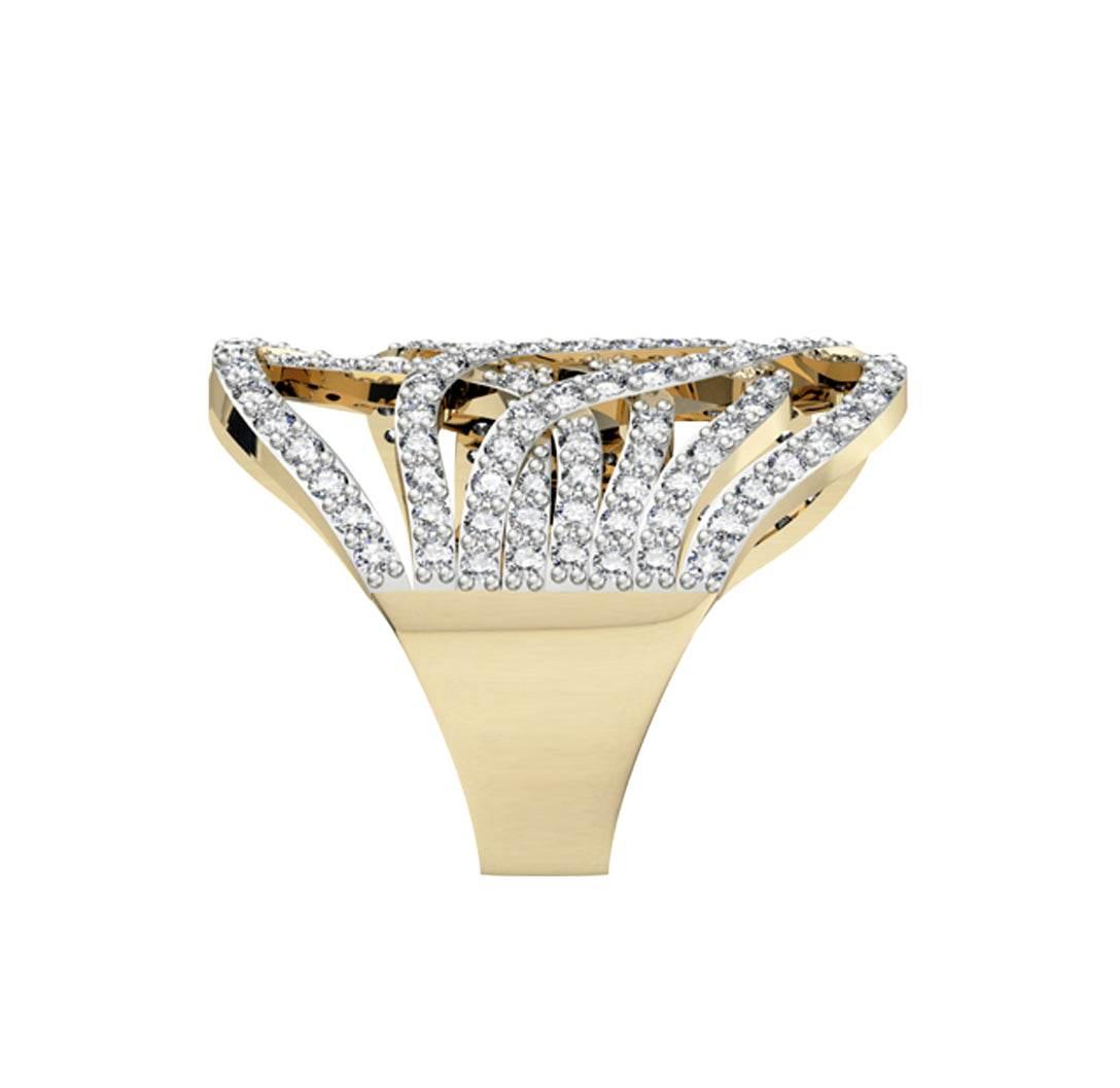 Sophisticated Diamond Cocktail Ring - Jewelslane