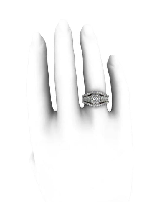Sophisticated Diamond engagement ring - Jewelslane