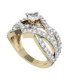 Sophisticated Princess Solitaire Ring - Jewelslane