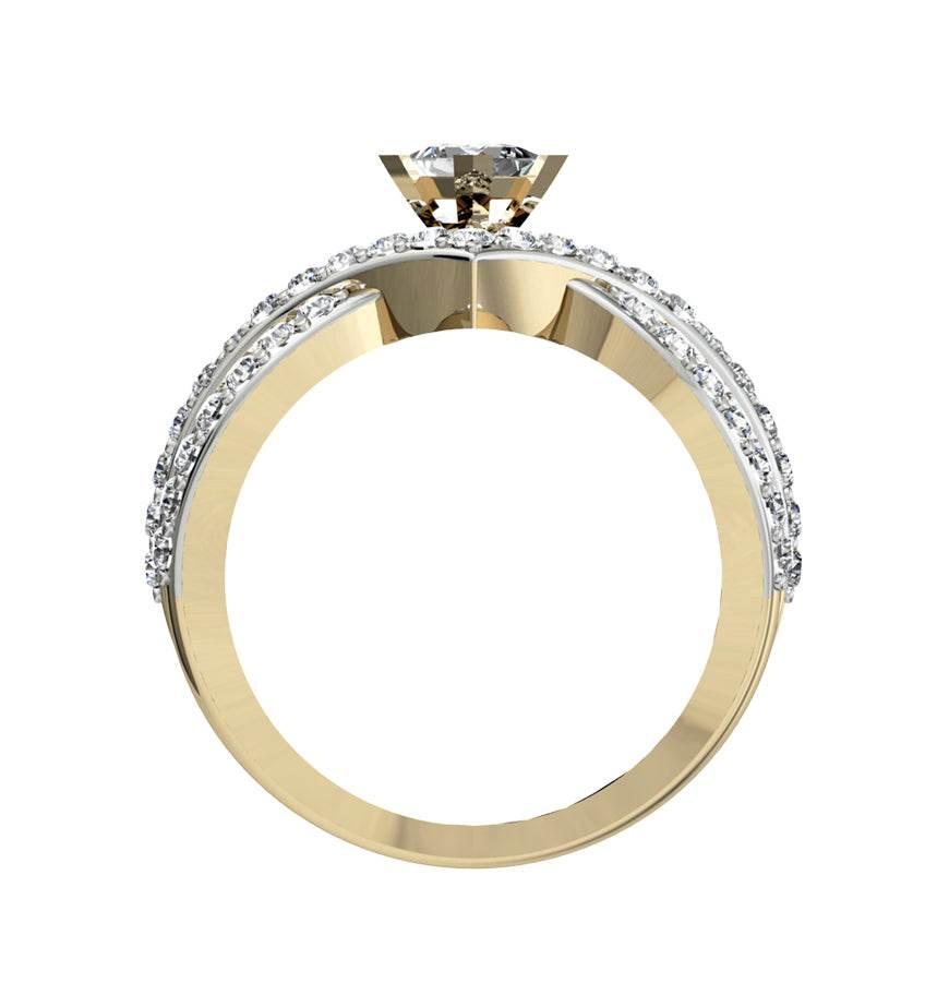 Sophisticated Princess Solitaire Ring - Jewelslane