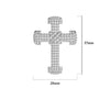 Sparkling Cross pendant with diamonds - Jewelslane
