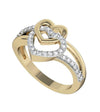 Sparkling Hearts Ring - Jewelslane