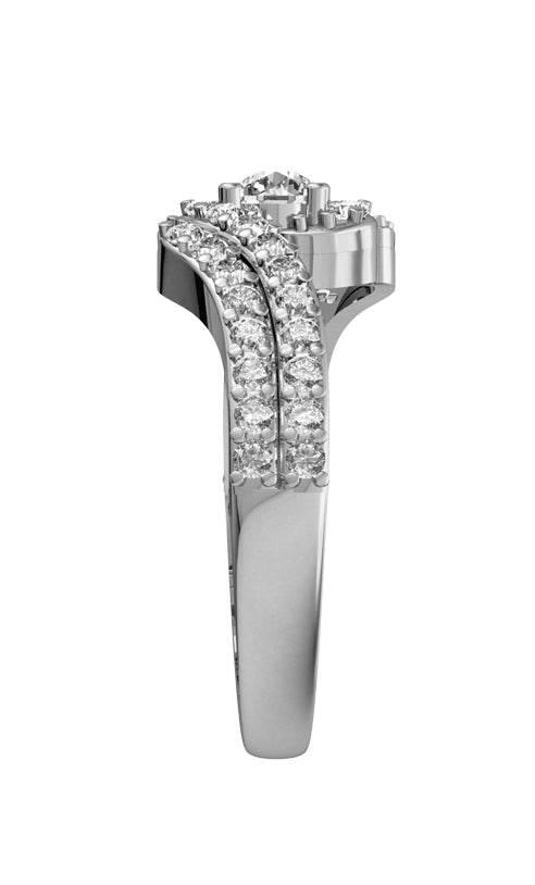 Sparkling Solitaire Diamond Engagement ring - Jewelslane