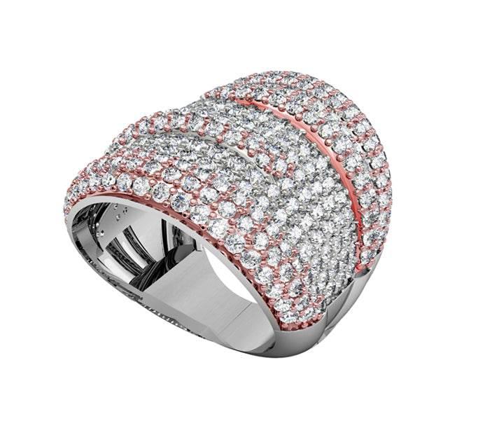 Stunning Diamond Cocktail Ring - Jewelslane