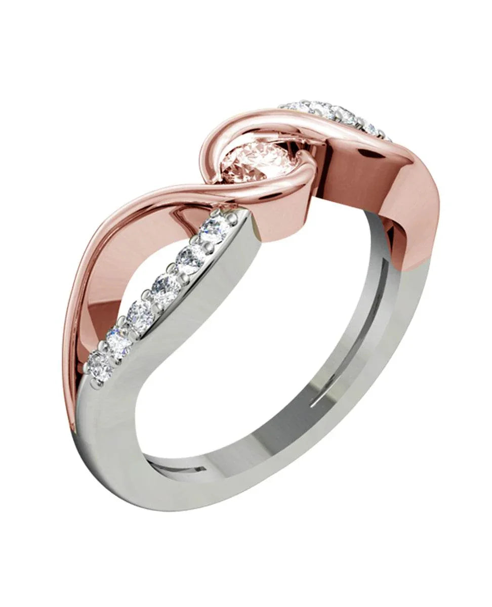 Stylish diamond engagement ring - Jewelslane