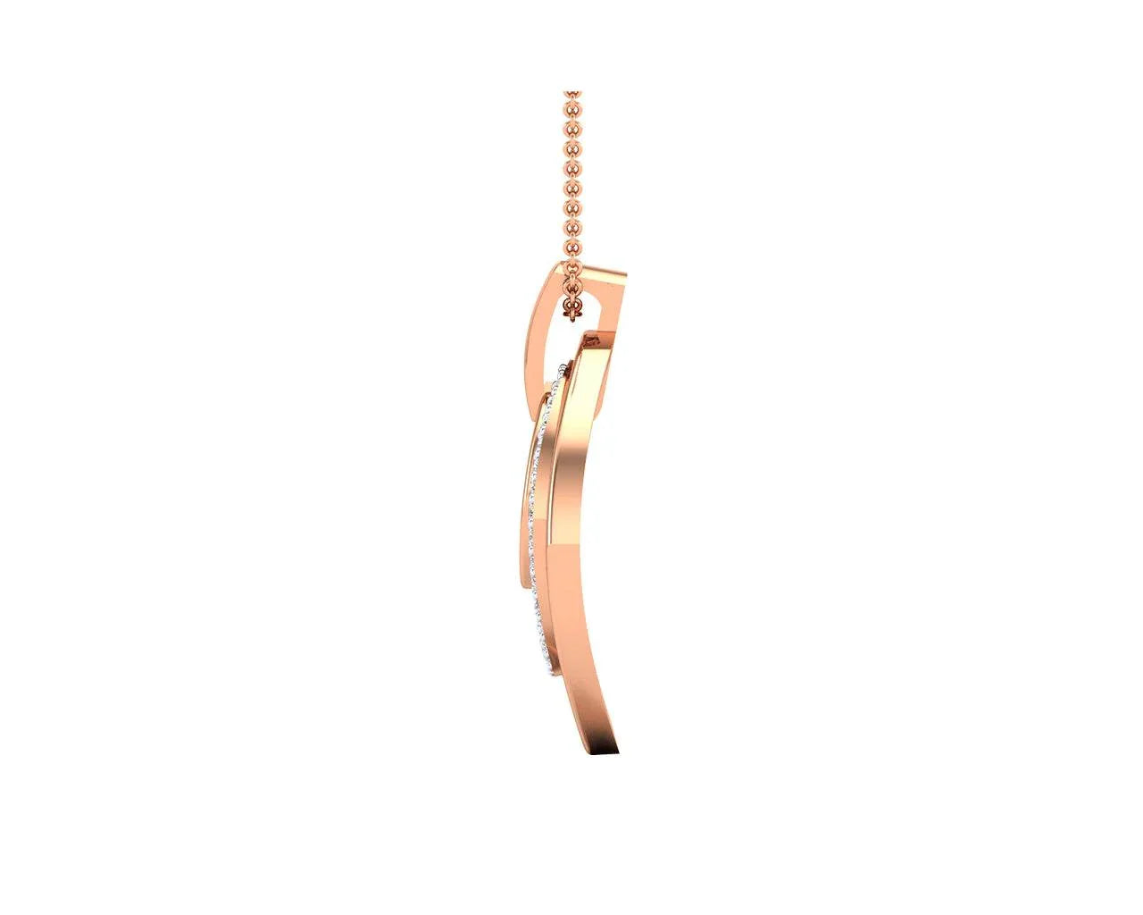 Taya Diamond Pendant in Gold - Jewelslane