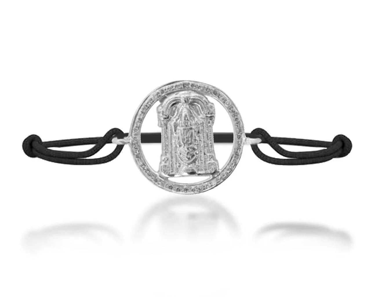 Tirupati Balaji Border Diamond Bracelet - Jewelslane