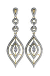 Trendy Diamond Danglers - Jewelslane