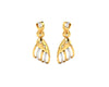 Unice Diamond earrings in 18k gold - Jewelslane