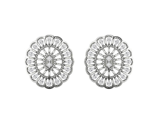 Unika Diamond Earrings in 18k gold - Jewelslane