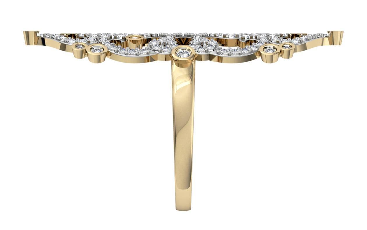 Victorian Style cocktail ring - Jewelslane