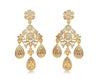 Victorian Style diamond danglers - Jewelslane