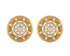 Viny Diamond Earrings in 18k hallmarked gold with certified diamonds - Jewelslane